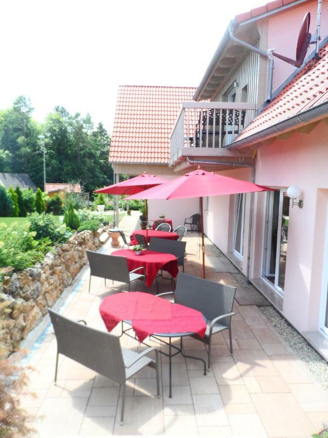 Pension Am Kirschgarten Goessweinstein Dış mekan fotoğraf